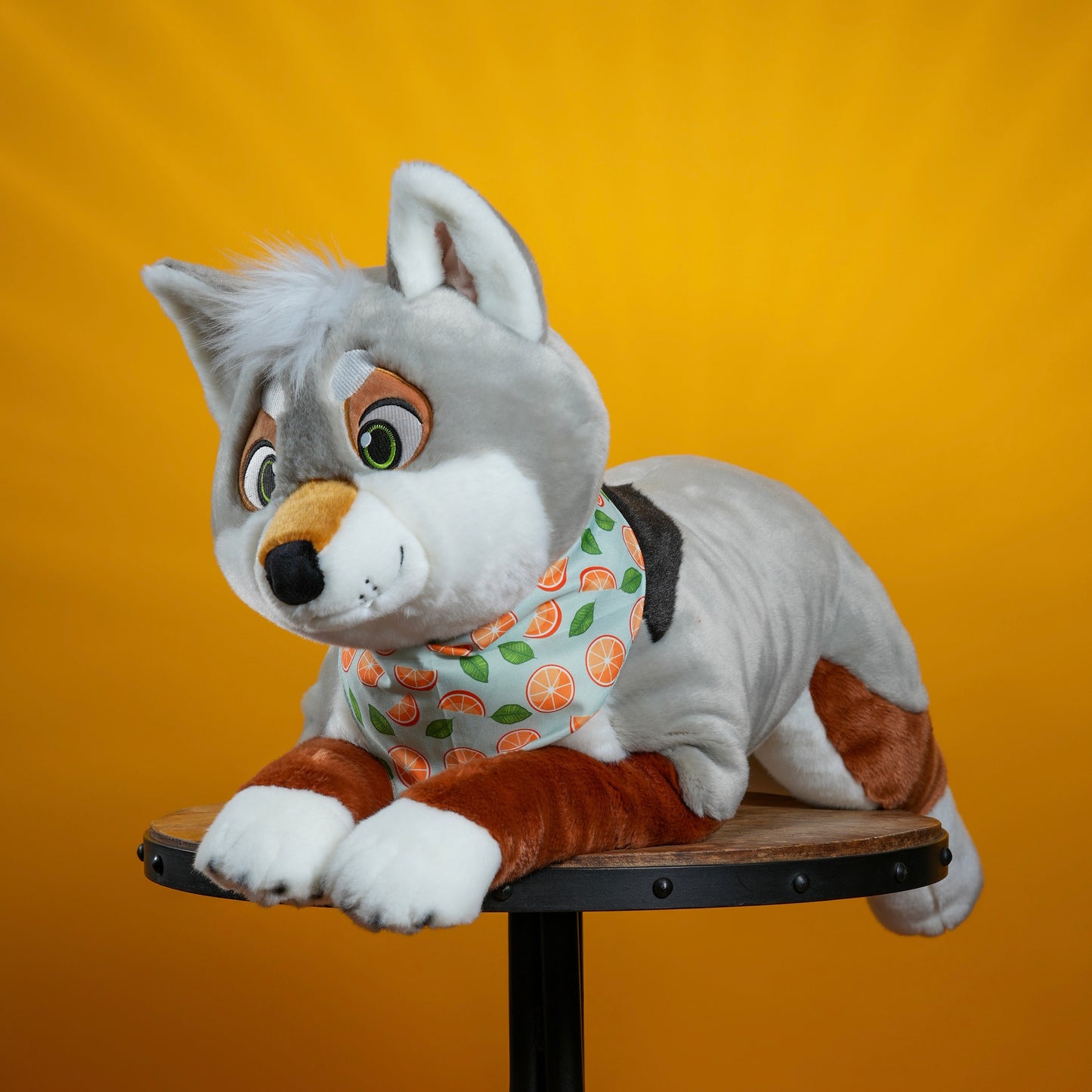 Dusty Coyote Plush - STUFFED VERSION