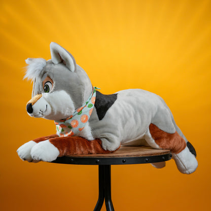 Dusty Coyote Plush - UNSTUFFED VERSION