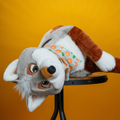 Dusty Coyote Plush - UNSTUFFED VERSION