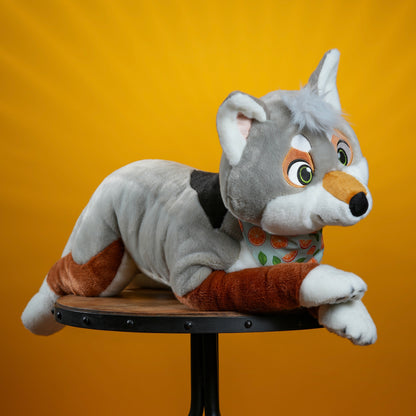 Dusty Coyote Plush - STUFFED VERSION