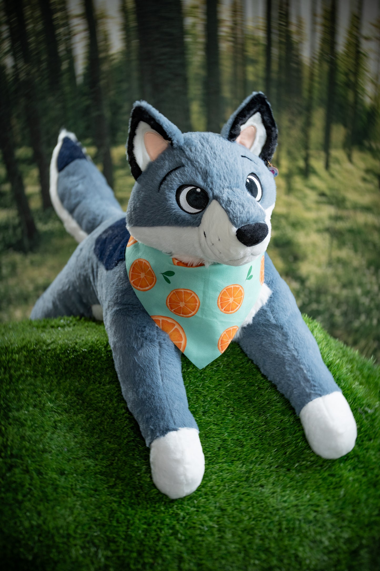 Aspen Wolf Plush - Stuffed