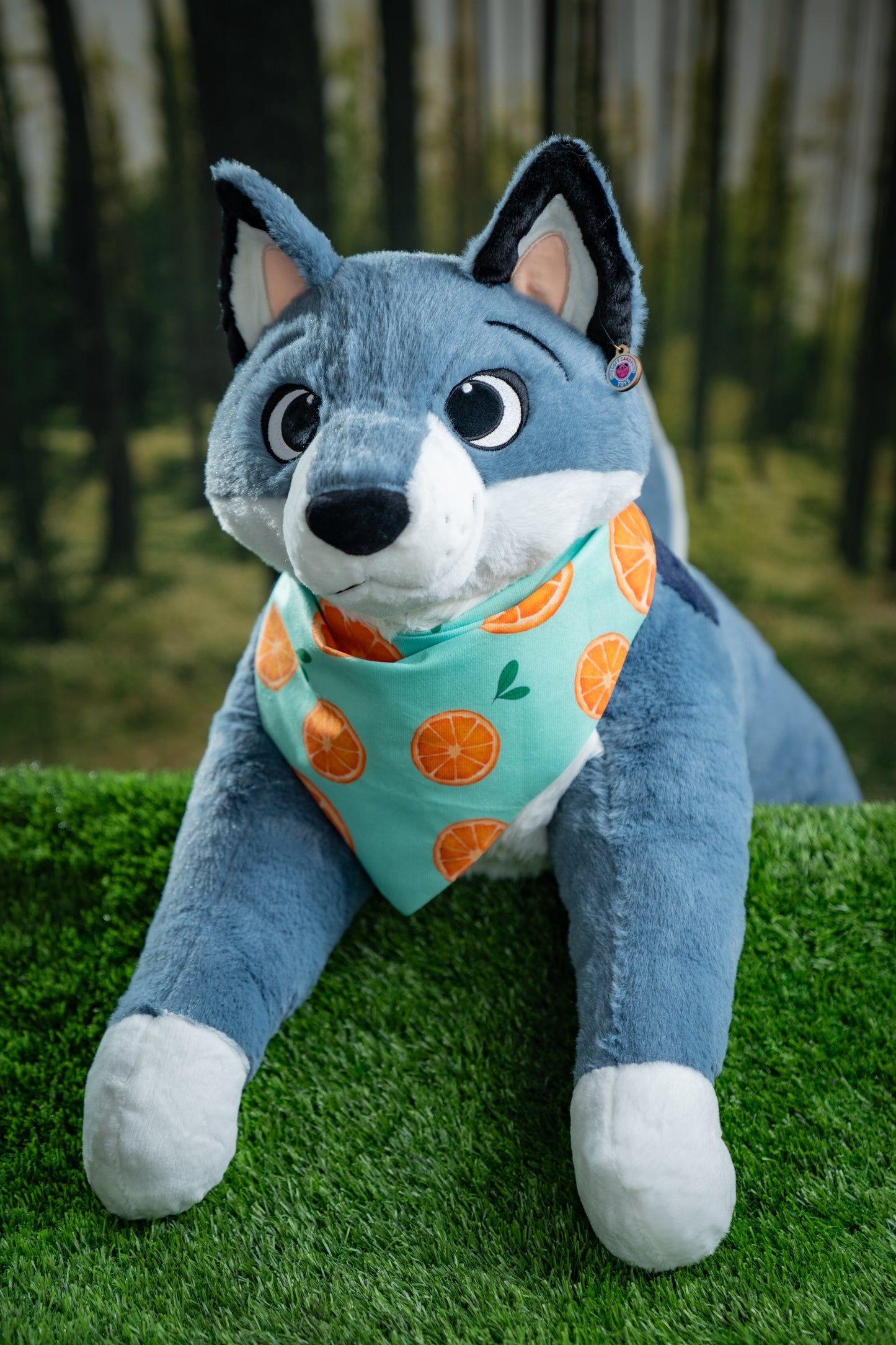 Aspen Wolf Plush - Stuffed