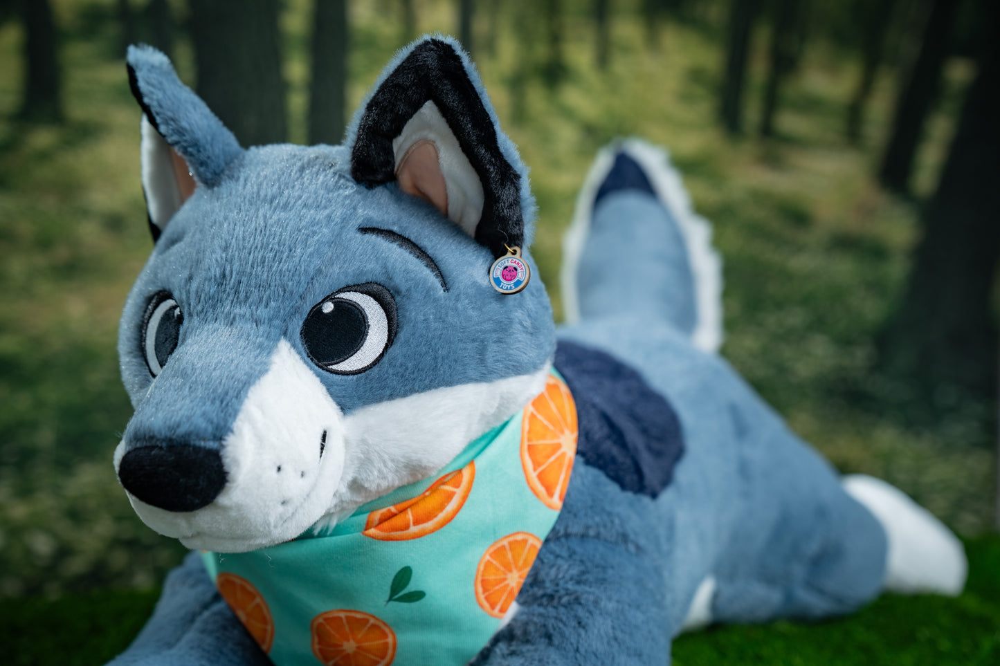 Aspen Wolf Plush - Stuffed