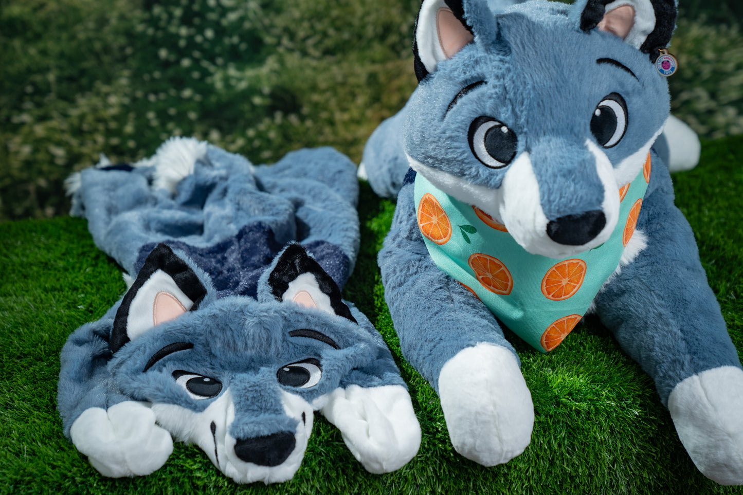 Aspen Wolf Plush - Unstuffed